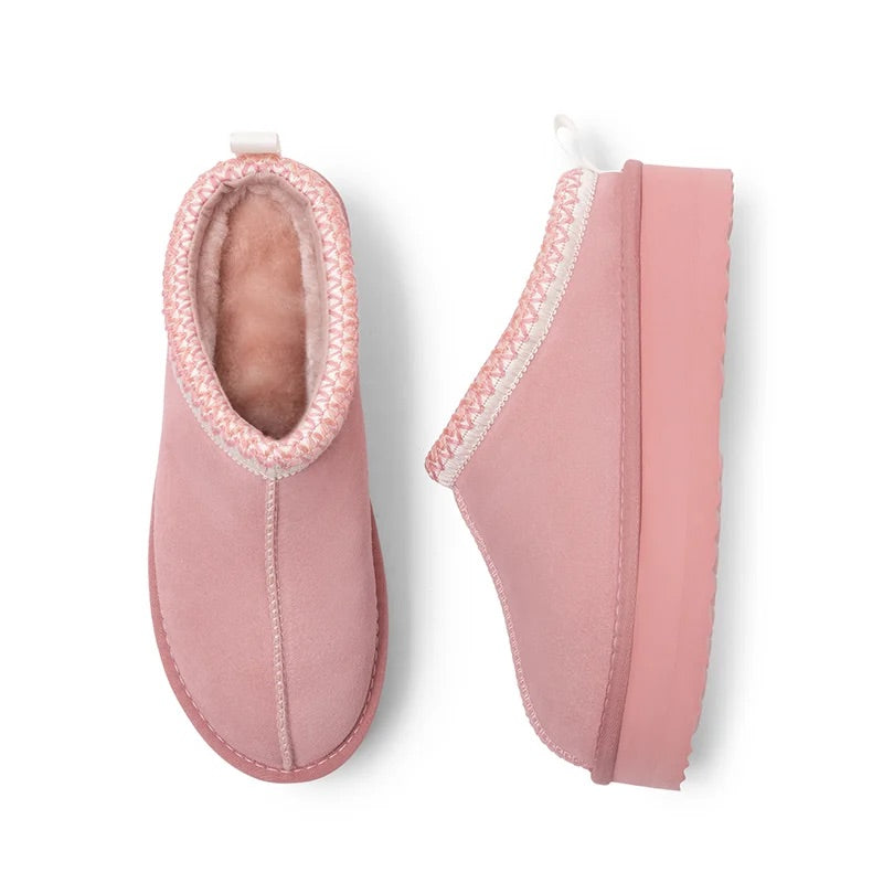 Womens Pink Platform Tazz