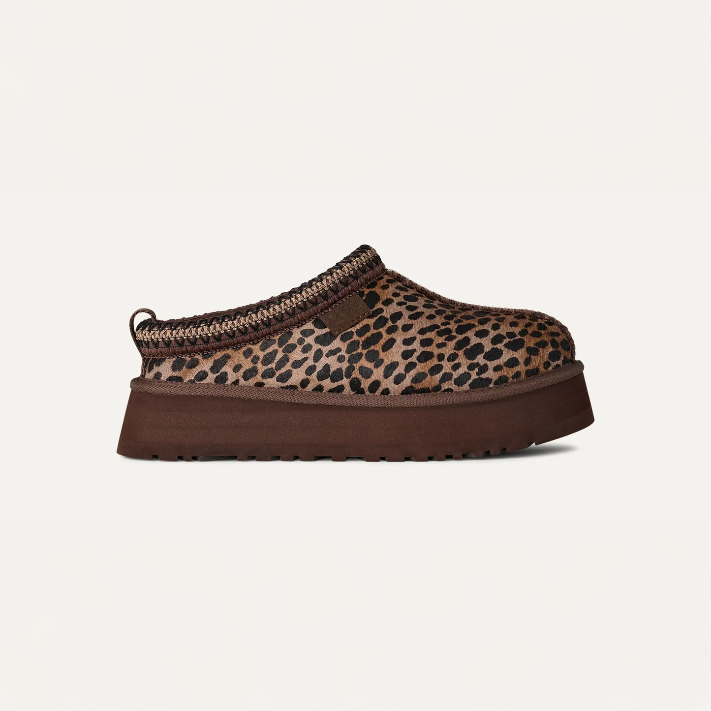 Womens Leopard Platform Tazz