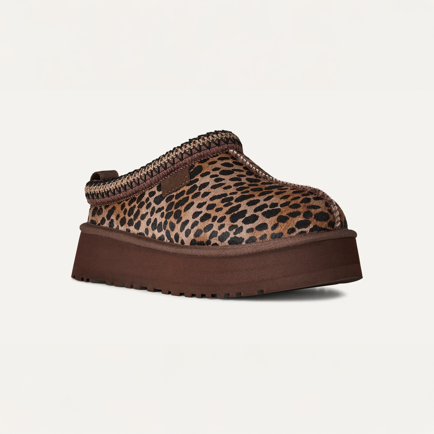Womens Leopard Platform Tazz