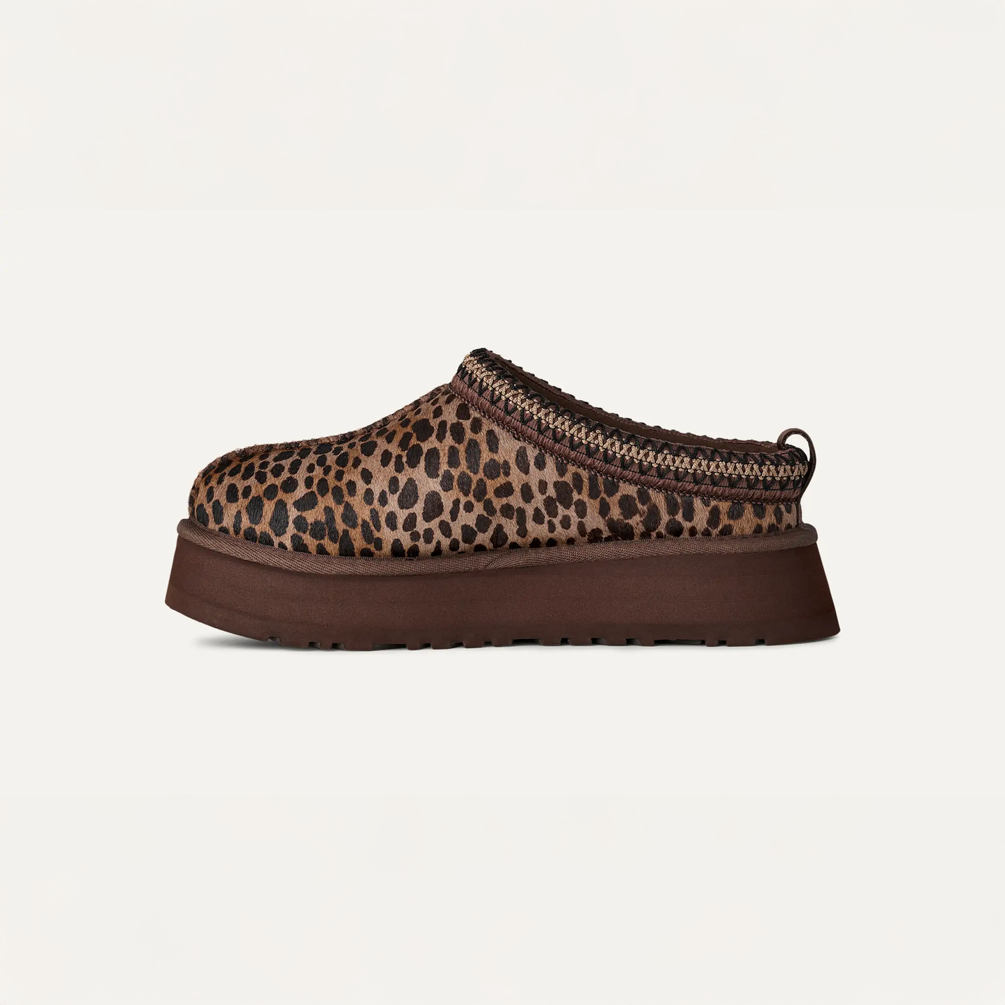 Womens Leopard Platform Tazz