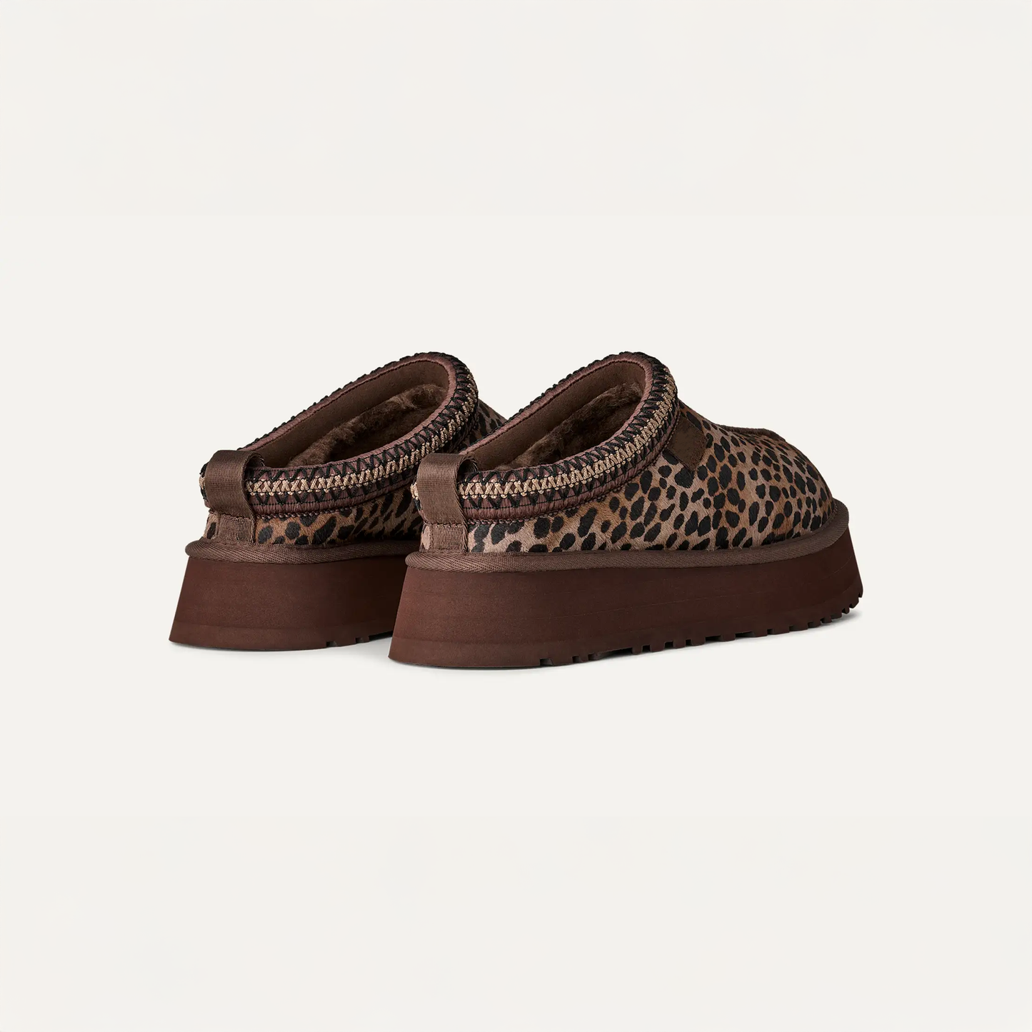 Womens Leopard Platform Tazz