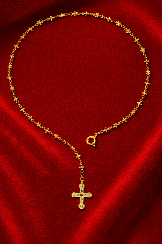 Viral Daisy Cross Chain (FREE, Just Pay Shipping)