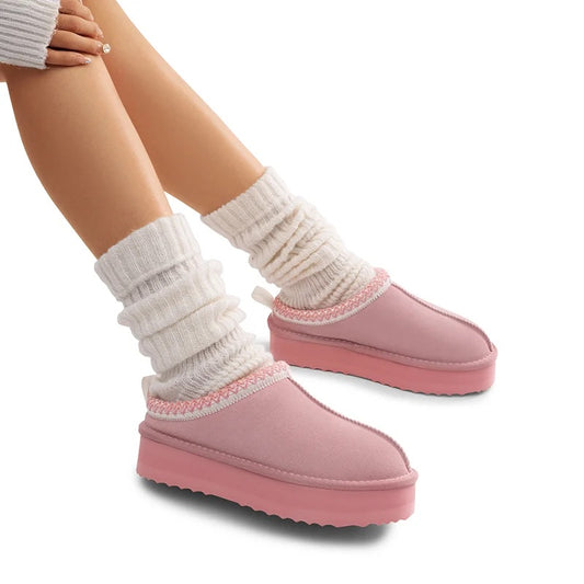 Womens Pink Platform Tazz