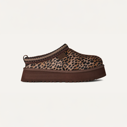 Womens Leopard Platform Tazz