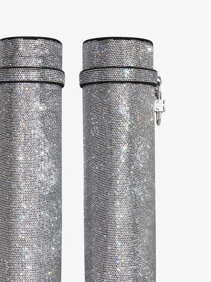 Rhinestone Padlock Shark Boots